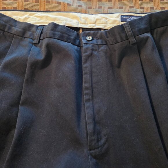 Daniel Cremieux Collection Men's Chino Pants Dark Navy Blue 44x32 - Picture 5 of 8